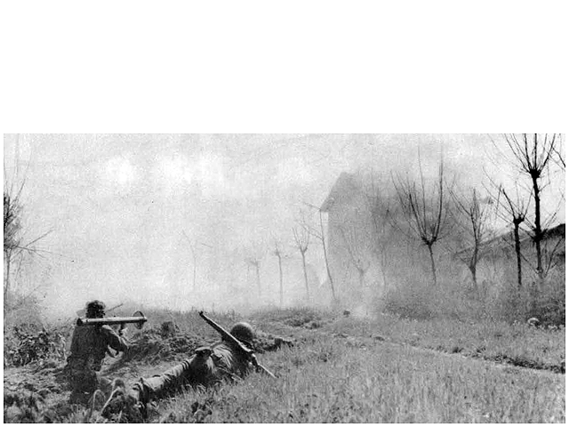 1st Special Forces Bazooka Attack - Anzio Beachhead - U.S. 3rd Infantry Division