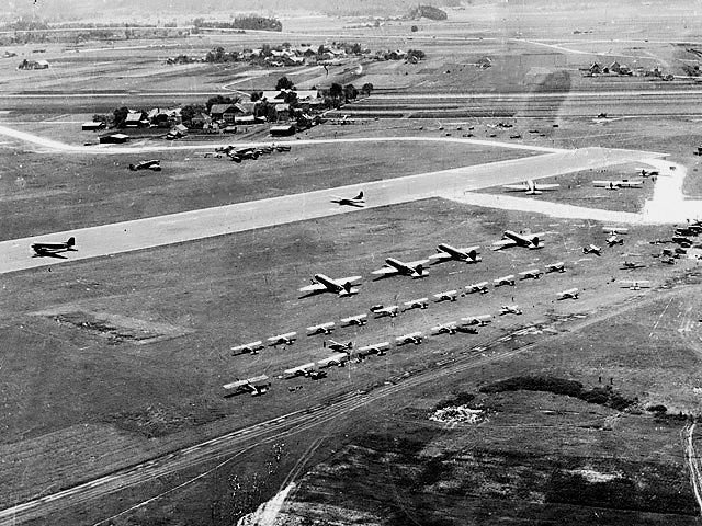 Salzburg Airfield - Salzburg, Austria 1945