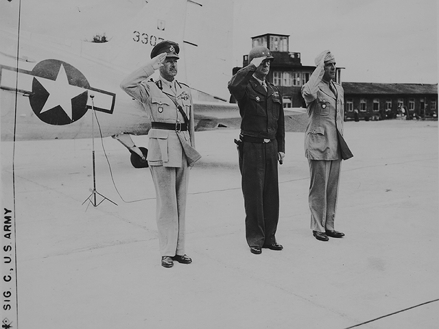 Sir Harold Alexander - Salzburg 1945 - U.S. 3rd Infantry Division Photography WWII