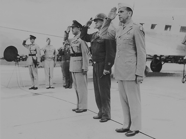 Sir Harold Alexander - Salzburg 1945 - U.S. 3rd Infantry Division Photography WWII