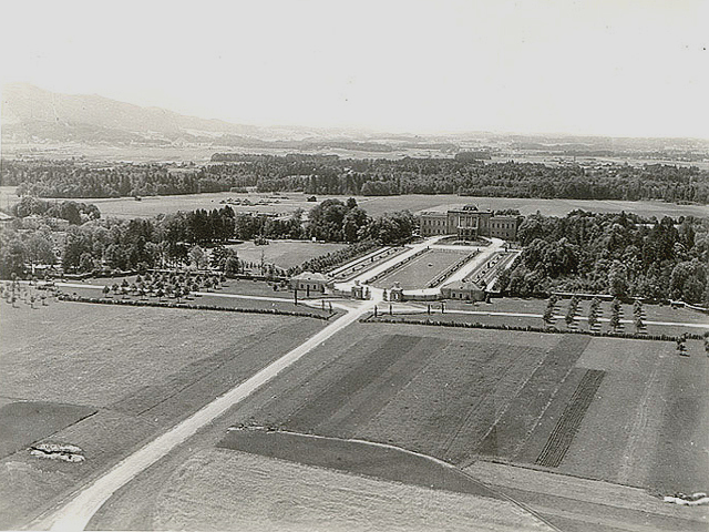 Schloss Klessheim 1945 - U.S. 3rd Infantry Division Photography WWII