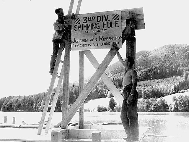 Ribbentrop Estate 1945 - U.S. 3rd Infantry Division Photography WWII