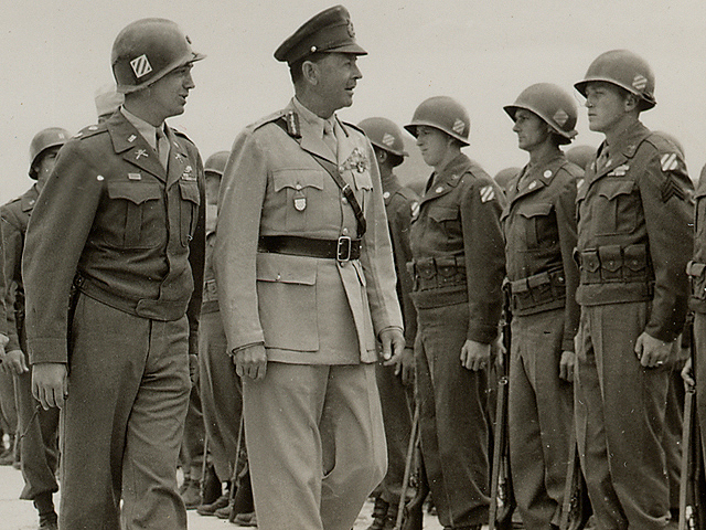 Sir Harold Alexander - Salzburg 1945 - U.S. 3rd Infantry Division Photography WWII