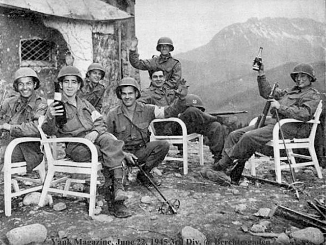 Obersalzburg 1945 - U.S. 3rd Infantry Division Photography WWII