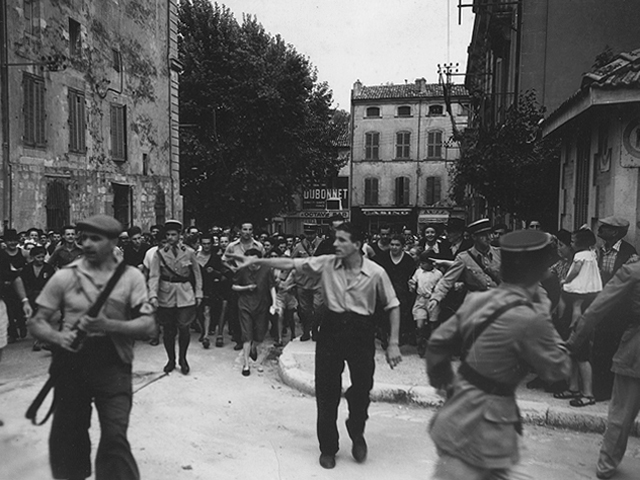 Carpentras 1944 - U.S. 3rd Infantry Division Photography WWII