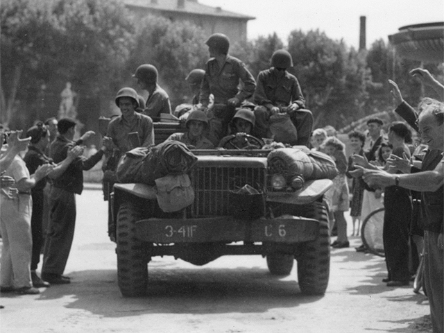 Aix-en-Provence 1944 - U.S. 3rd Infantry Division Photography WWII