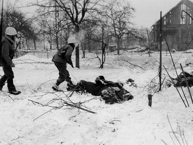 Jebsheim Colmar Pocket 1945 - U.S. 3rd Infantry Division Photography WWII