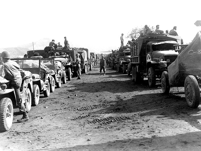 Pozzuoli - Operation Dragoon - U.S. 3rd Infantry Division Photography WWII