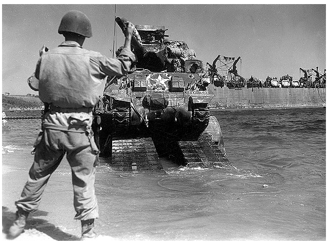 Red Beach - Bay of Cavalaire 1944 - Operation Dragoon - U.S. 3rd Infantry Division Photography WWII