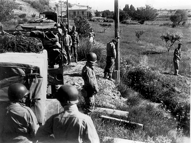 Pozzuoli - Operation Dragoon - U.S. 3rd Infantry Division Photography WWII
