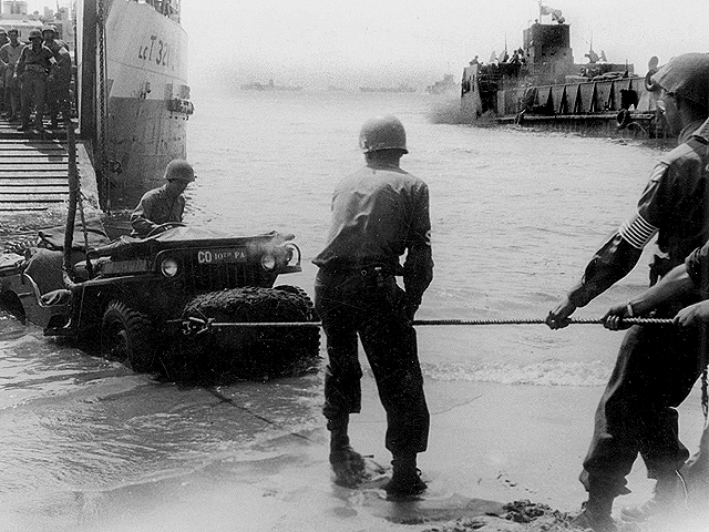 Red Beach - Bay of Cavalaire 1944 - Operation Dragoon - U.S. 3rd Infantry Division Photography WWII