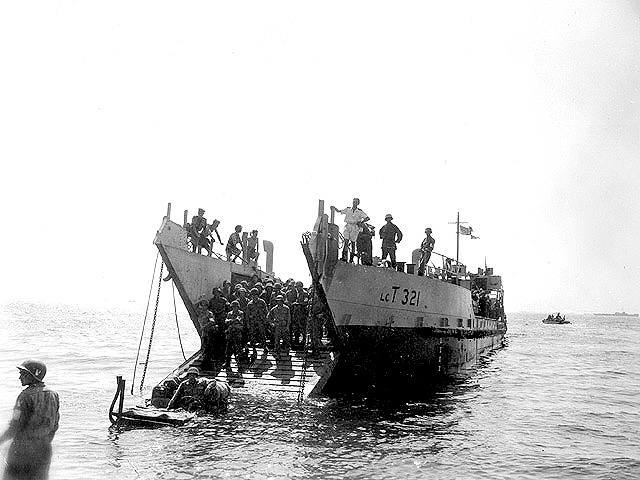 Red Beach - Bay of Cavalaire 1944 - Operation Dragoon - U.S. 3rd Infantry Division Photography WWII