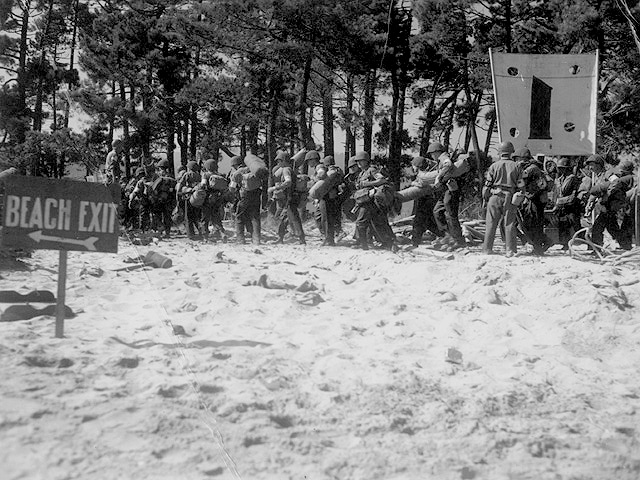 Red Beach - Bay of Cavalaire 1944 - Operation Dragoon - U.S. 3rd Infantry Division Photography WWII