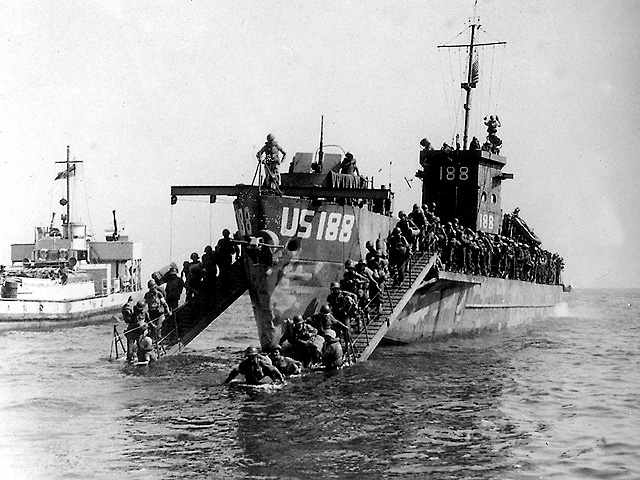 Red Beach - Bay of Cavalaire 1944 - Operation Dragoon - U.S. 3rd Infantry Division Photography WWII
