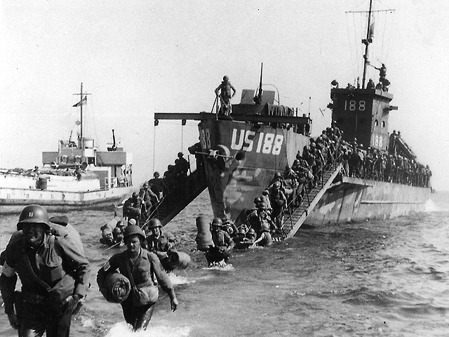 Red Beach - Bay of Cavalaire 1944 - Operation Dragoon - U.S. 3rd Infantry Division Photography WWII