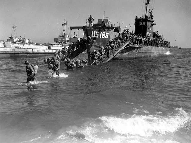 Red Beach - Bay of Cavalaire 1944 - Operation Dragoon - U.S. 3rd Infantry Division Photography WWII