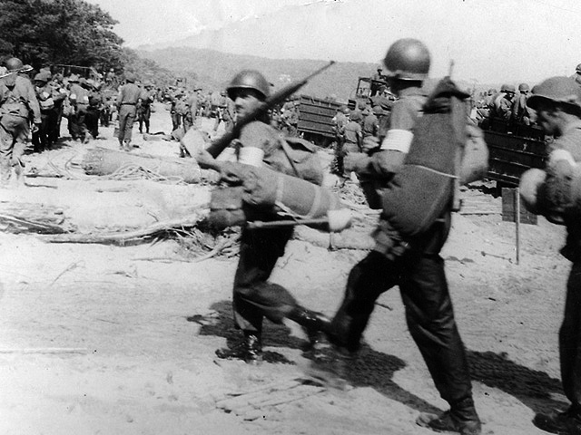 Red Beach - Bay of Cavalaire 1944 - Operation Dragoon - U.S. 3rd Infantry Division Photography WWII