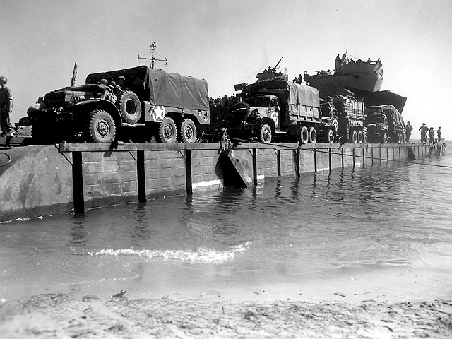 Red Beach - Bay of Cavalaire 1944 - Operation Dragoon - U.S. 3rd Infantry Division Photography WWII