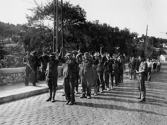 Marseille 1944 - Operation Dragoon - U.S. 3rd Infantry Division Photography WWII