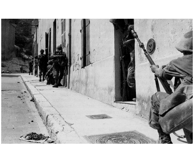 Marseille 1944 - Operation Dragoon - U.S. 3rd Infantry Division Photography WWII