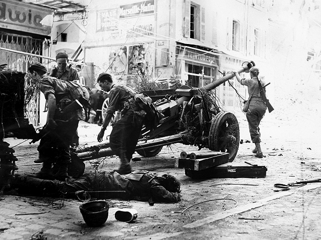 Marseille 1944 - Operation Dragoon - U.S. 3rd Infantry Division Photography WWII