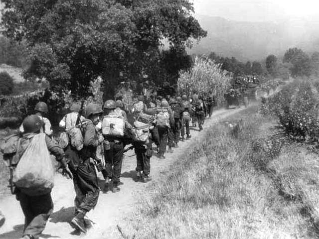Yellow Beach - Bay of Pampelonne 1944 - Operation Dragoon - U.S. 3rd Infantry Division WWII