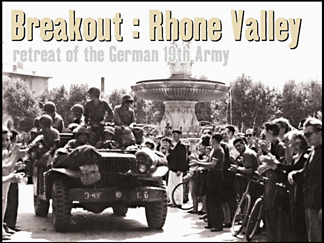 Operation Dragoon : Breakout - U.S. 3rd Infantry Division Photographs WWII