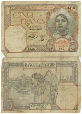 Algerian Francs