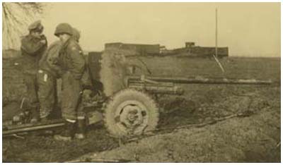 anti-tank gun