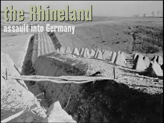 Crossing the Rhine - U.S. 3rd Infantry Division Photographs WWII