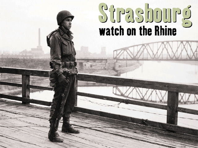 Strasbourg 1944 - U.S. 3rd Infantry Division Photographs WWII
