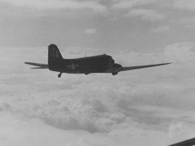 USRRA WWII - C-47 Flying to the Riviera