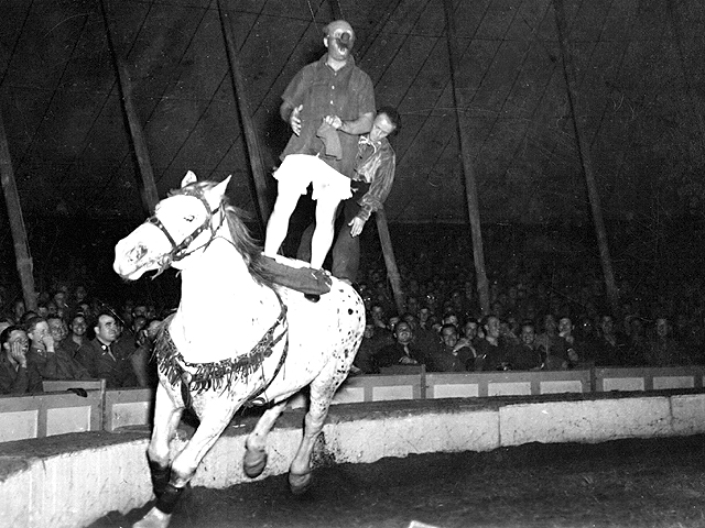 Circus Performers - Kassel Germany, mid-1945