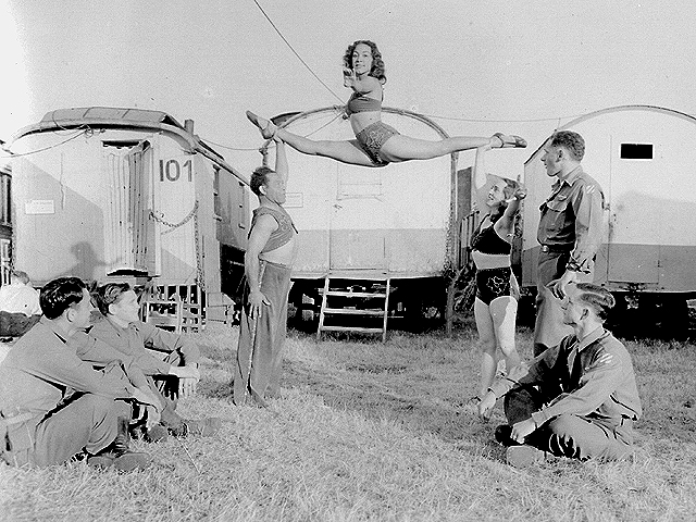 Circus Performers - Kassel Germany, mid-1945