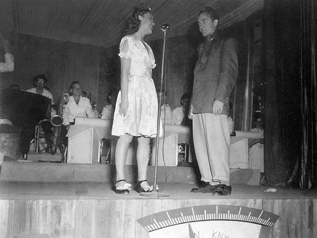 Bruni Loebel and Jack Brachen - Bad Wildungen 1945