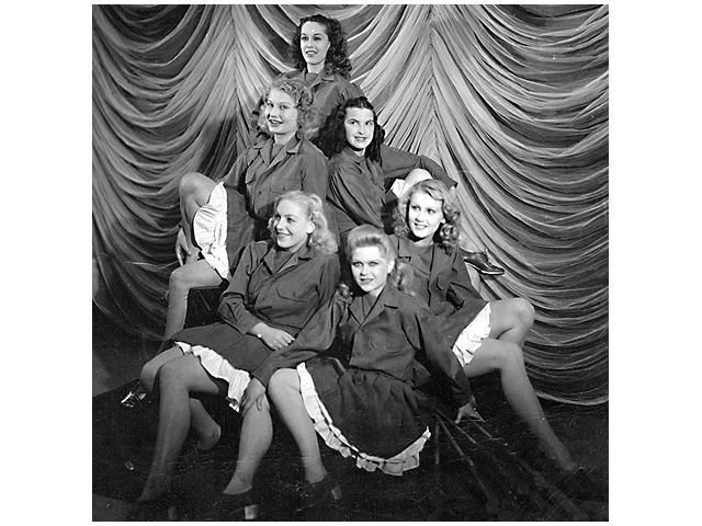 USO Performers - Salzburg 1945