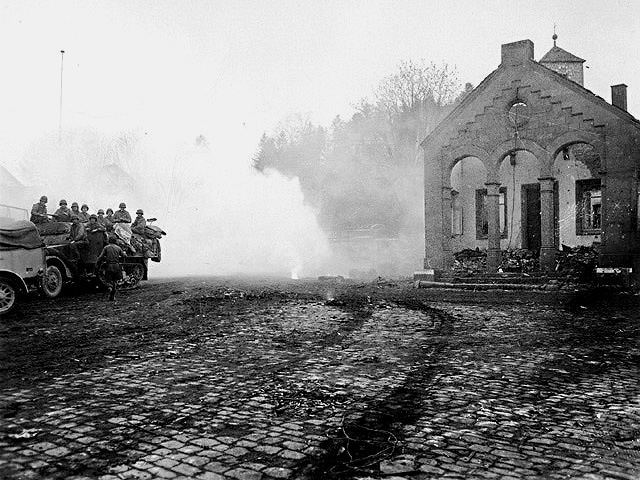 Lohr, Germany 1945 - U.S. 3rd Infantry Division Photography WWII