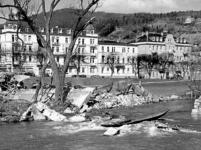 Bad Kissingen Surrender 1945 - U.S. 3rd Infantry Division Photography WWII