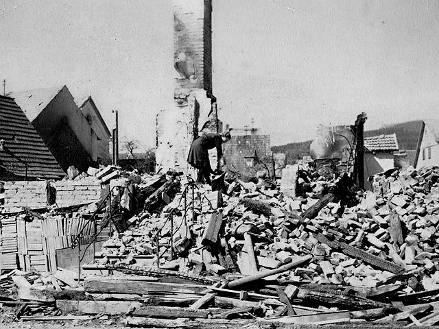 Steinach, Germany 1945 - U.S. 3rd Infantry Division Photography WWII