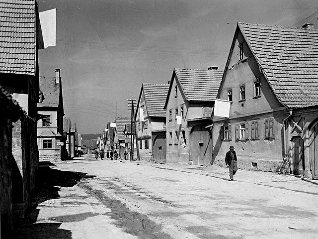 Poppenlauer, Germany 1945 - U.S. 3rd Infantry Division Photography WWII