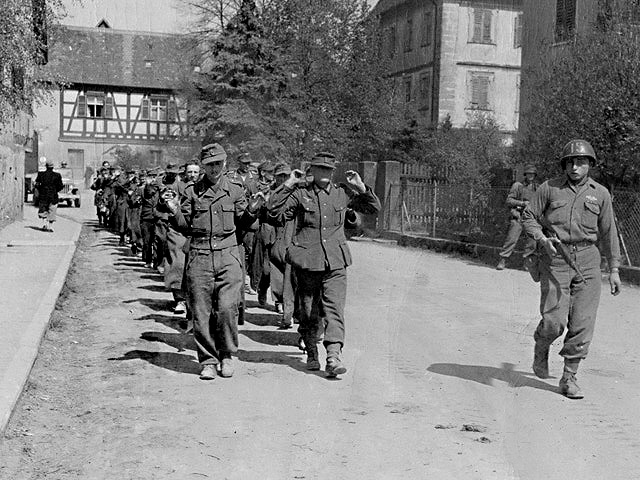 Nuremberg, Germany 1945 - U.S. 3rd Infantry Division Photography WWII