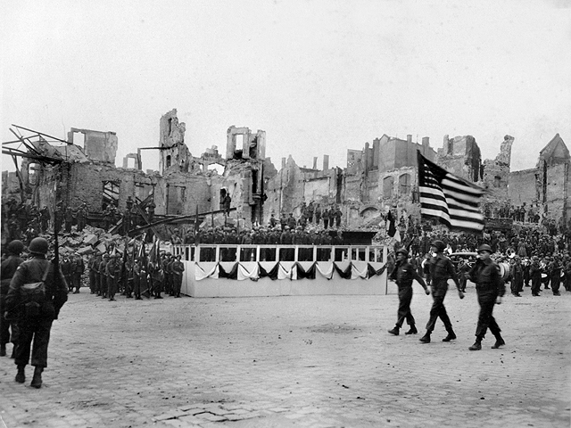 Nuremberg, Germany 1945 - U.S. 3rd Infantry Division Photography WWII