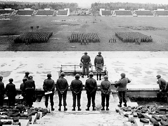 Nuremberg, Germany 1945 - U.S. 3rd Infantry Division Photography WWII