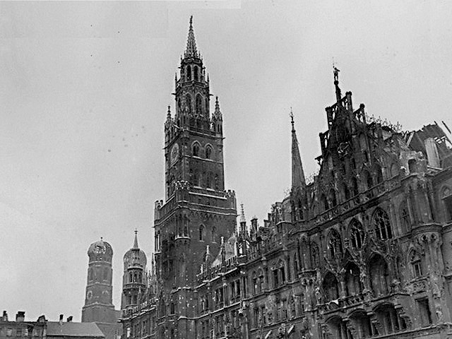 Munich, Germany 1945 - U.S. 3rd Infantry Division Photography WWII