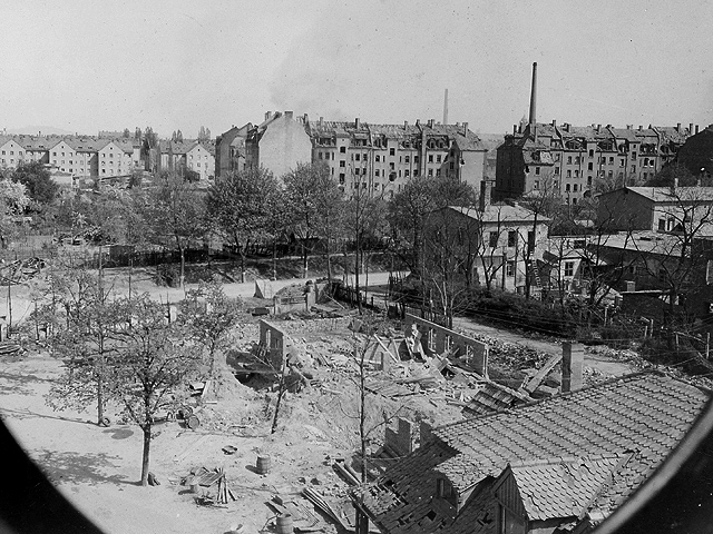 Nuremberg, Germany 1945 - U.S. 3rd Infantry Division Photography WWII