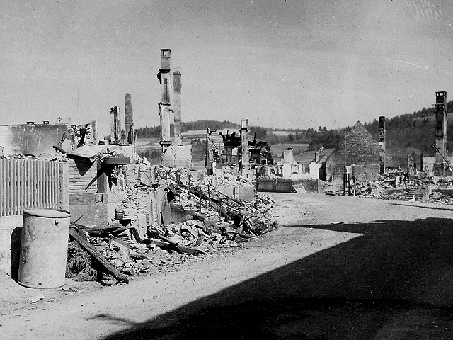 Steinach, Germany 1945 - U.S. 3rd Infantry Division Photography WWII