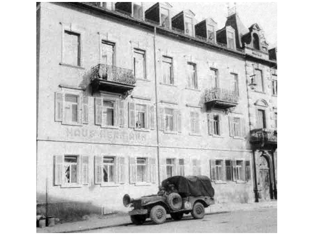 Bad Kissingen - 1945 - U.S. 3rd Infantry Division Photography WWII