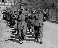 U.S. 3rd Infantry Div. - German Prisoners in Munich WWII