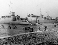 Operation Dragoon Red Beach - U.S. 3rd Infantry Division WWII