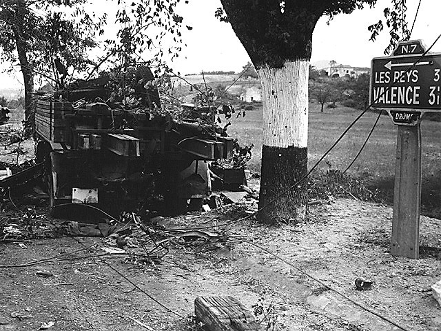 La Couccurde 1944 - U.S. 3rd Infantry Division Photography WWII